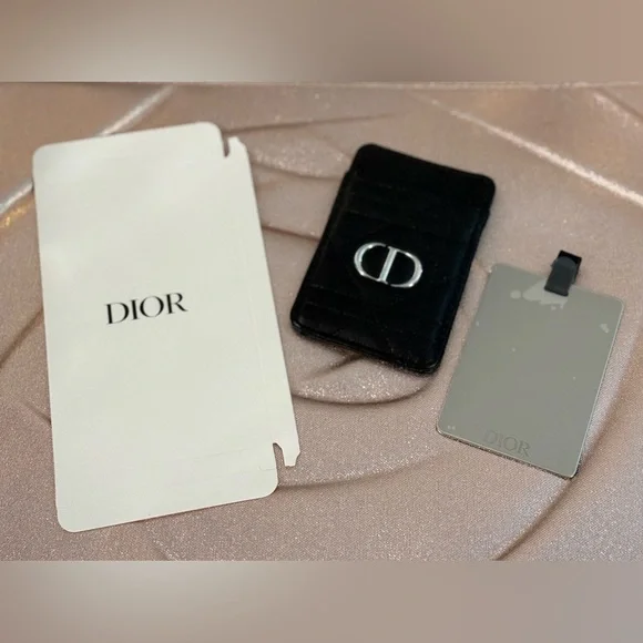 Dior mirror/card case for Cell Phone. 💎🔥😍 NEW with box! GWP - Picture 2 of 4